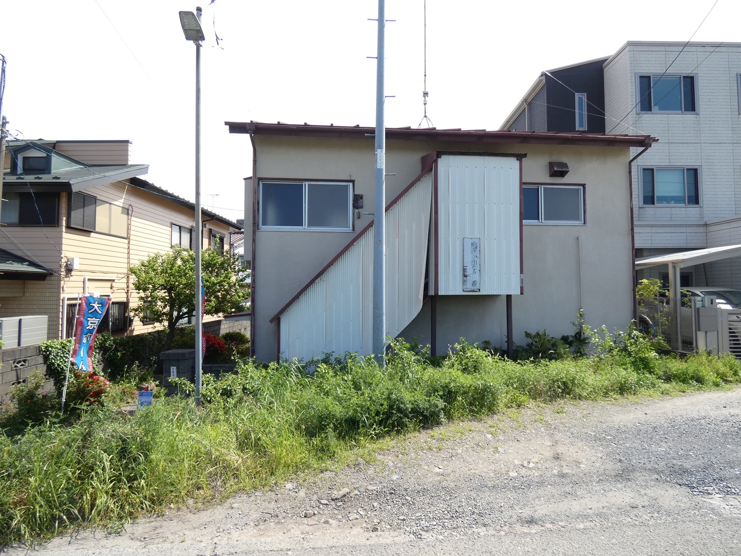 元横山町売地 - 北側から撮影