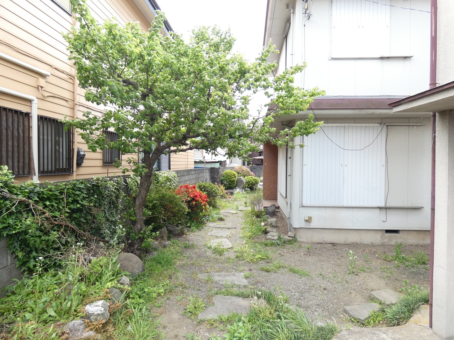 元横山町売地 - 母屋入口付近